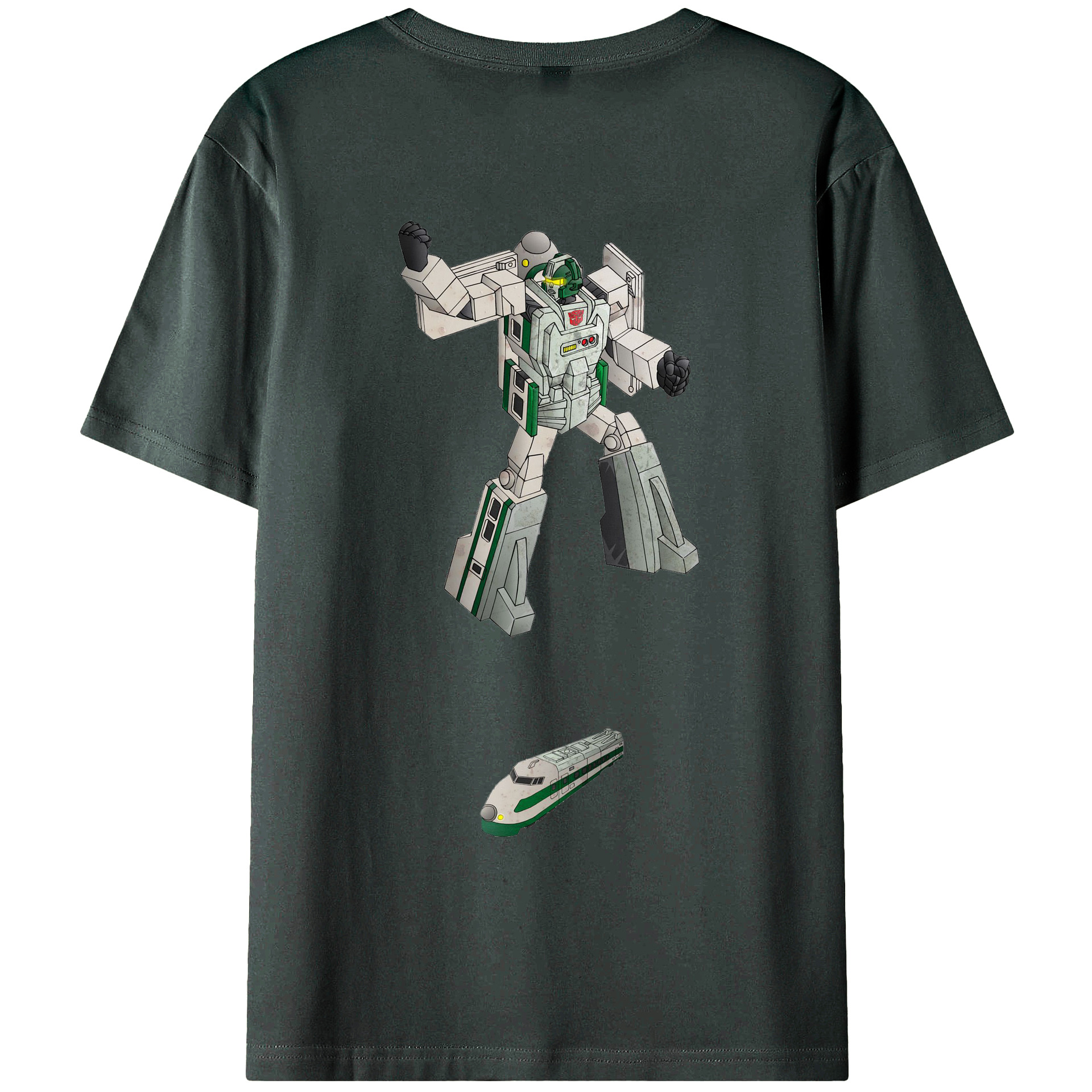 （画像用）  綿100％ メンズ半袖Tシャツ（バックプリント） 通気性